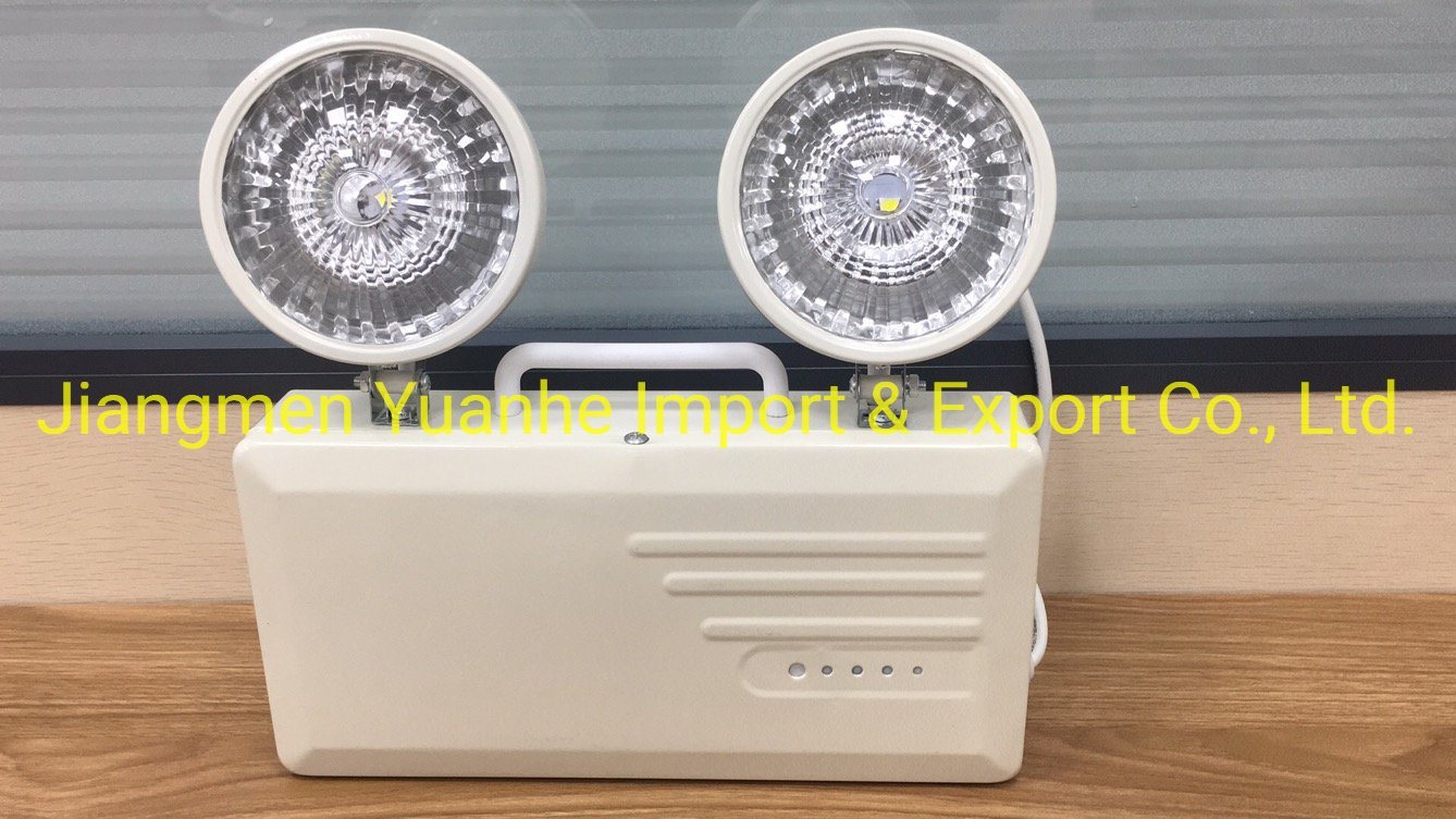 LED Emergency Twin-Head Light IP65 Waterproof