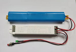 Emergency Battery Driver Kit for 3-30W LED Lamps 100% Brightness