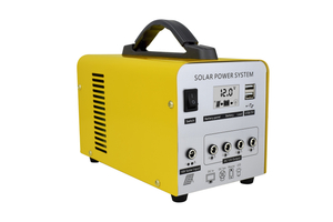 Portable Rechargeable Power Station with Solar Panel 7ah/12ah/40ah/80ah