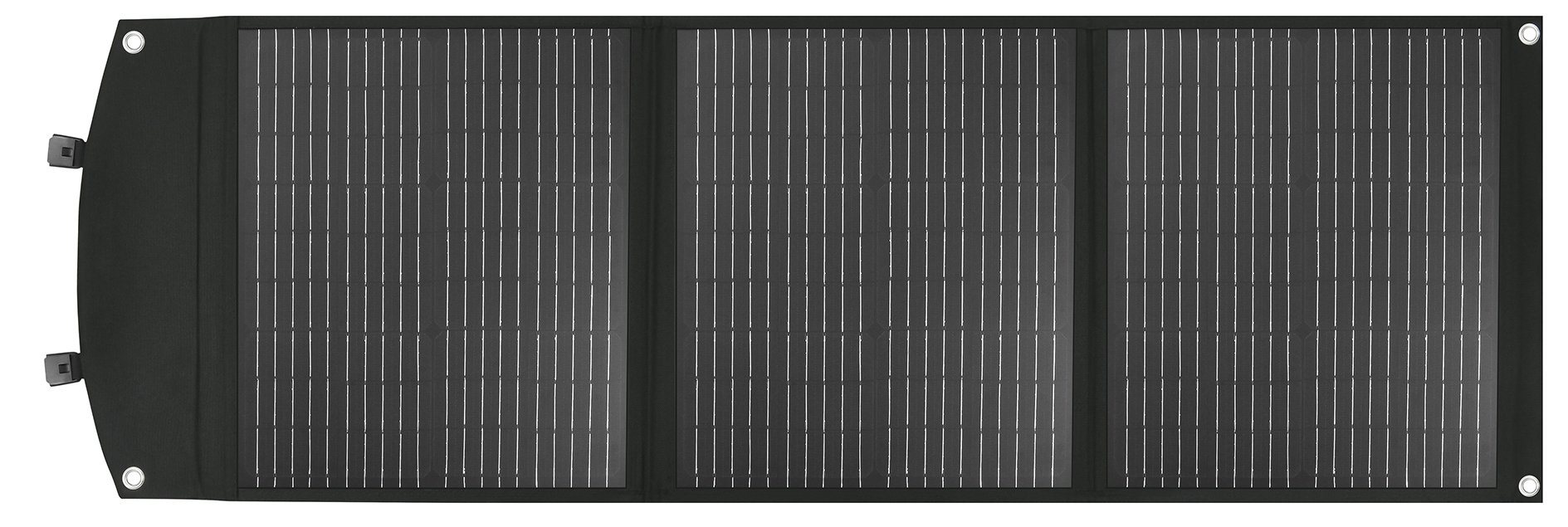 Folding Solar Panel Charger / Pet Monocrystalline Solar Panel 100W Water Proof Fabric / Intelligent Charging Chip