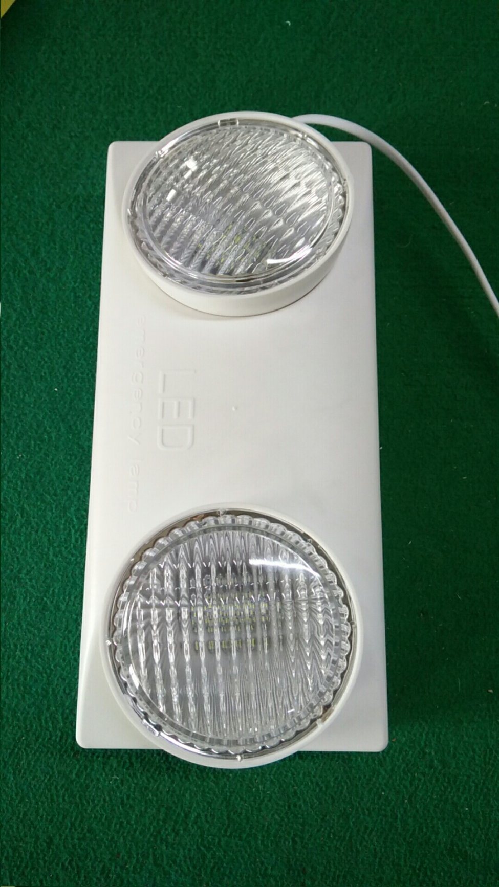 LED Maintained or Non-Maintained Rechargeable Emergency 2X3w 3hours Light