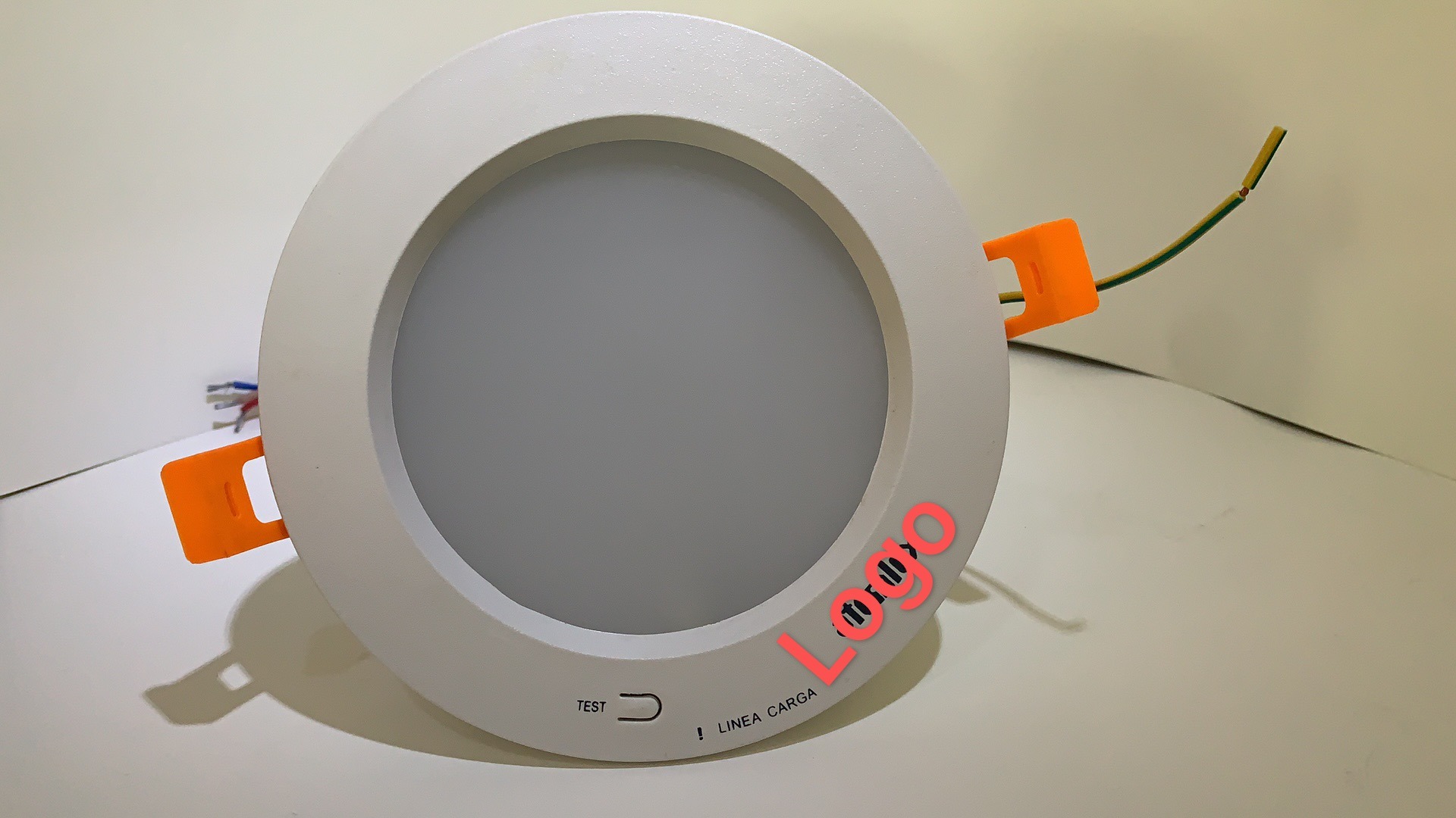 LED Rechargeable Battery Emergency Recessed Maintained Downlight