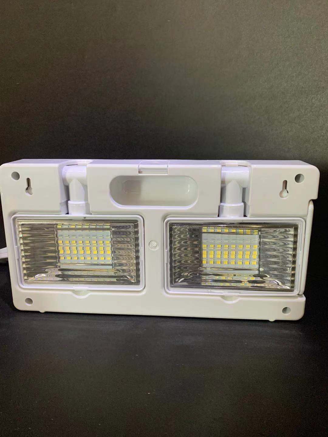 LED Rechargeable Folded Multi Functional Power on-off Emergency Lamp