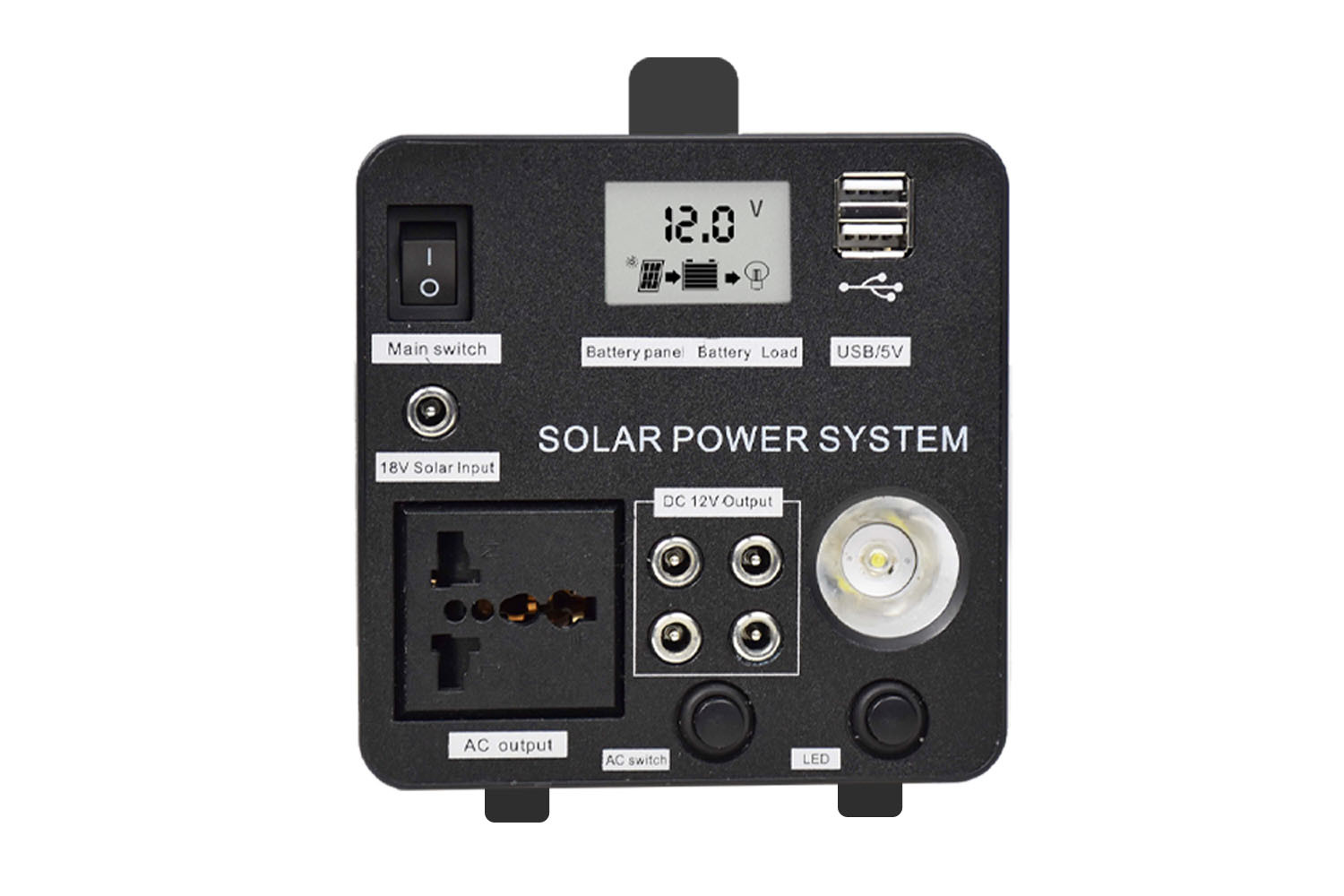 Outdoor Solar Power Station Solar Energy Storage Power Supply (Inverter Torch Type) 312wh / 468wh / 720wh